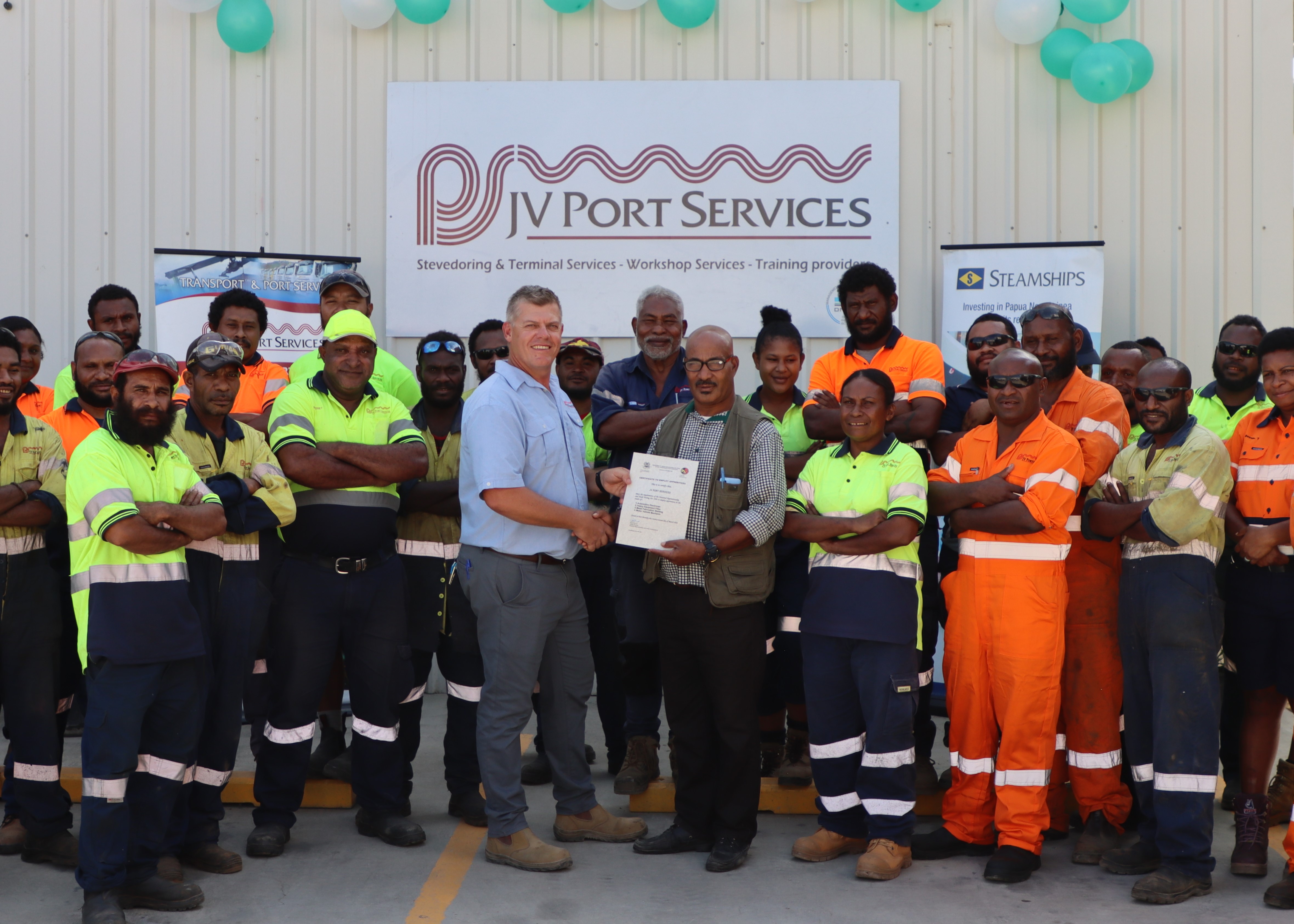 Joint Venture Port Services Earns Employer of Apprentices Accreditation, Bolstering Future Workforce in PNG