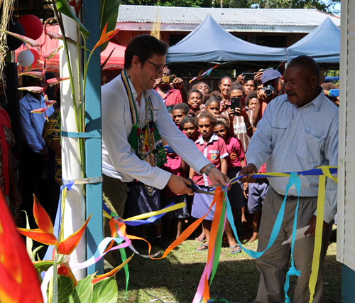 Yanga Elementary receives new classroom